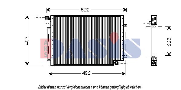 AKS DASIS Kondensaator,kliimaseade 522390N